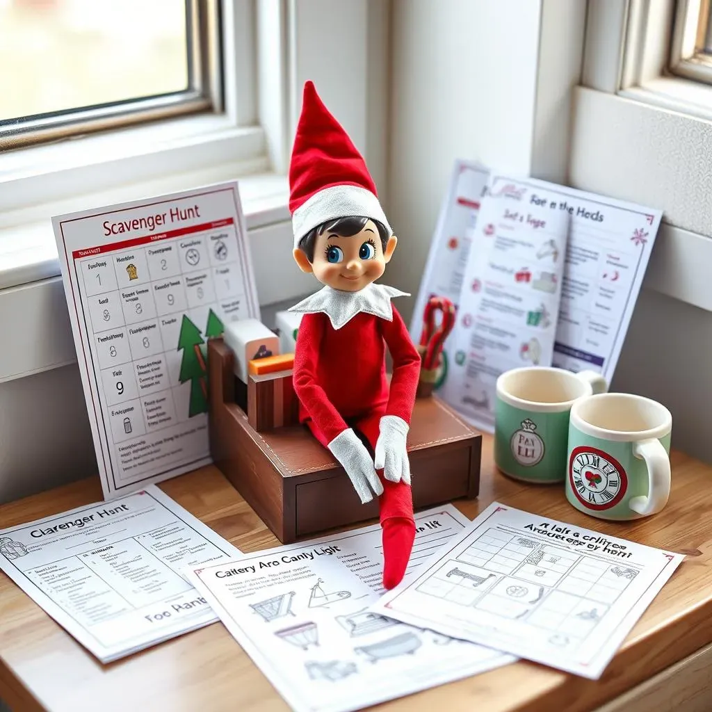 Easy Elf on the Shelf Ideas with Printables for Busy Parents