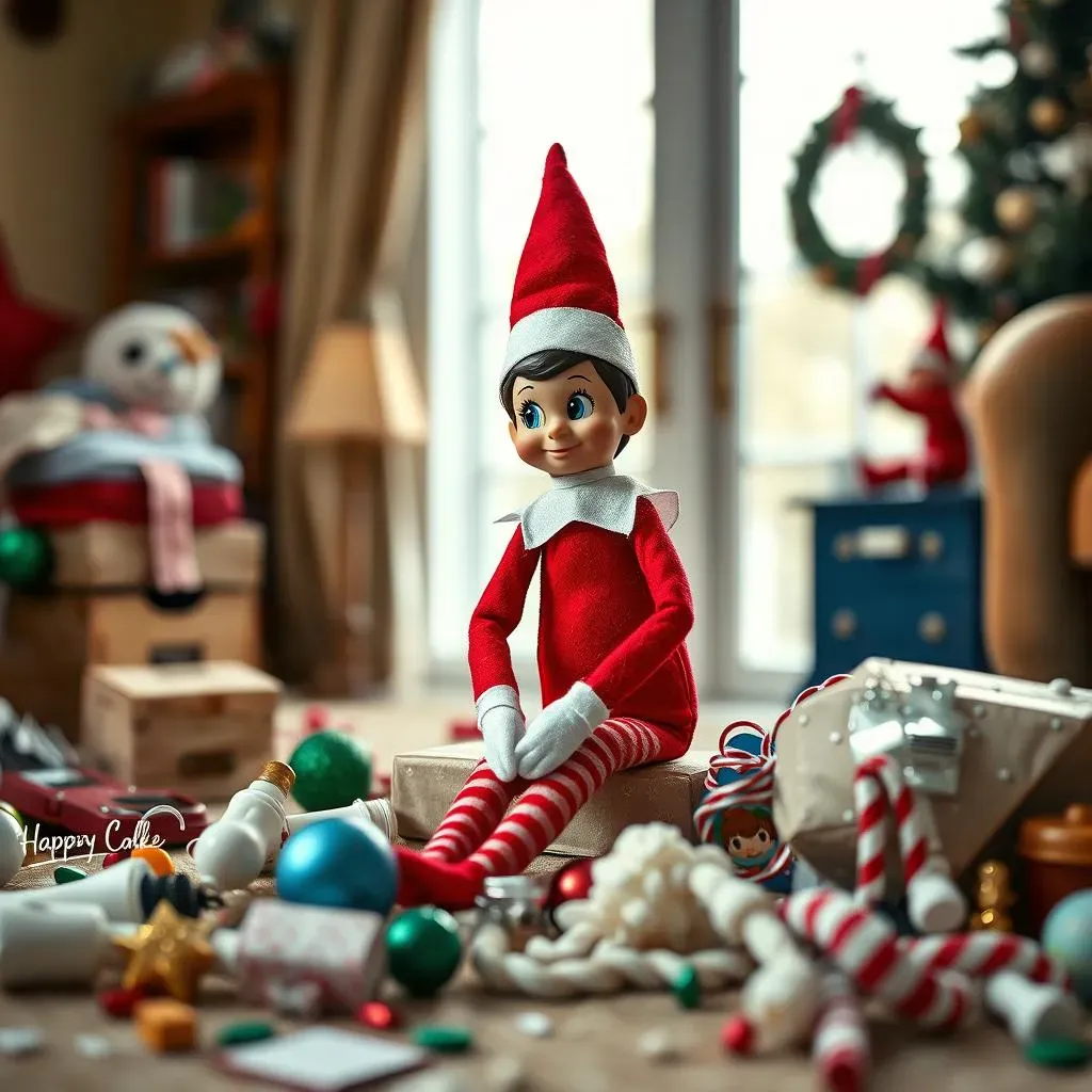 Easy Elf on the Shelf Mischief Ideas for Busy Parents