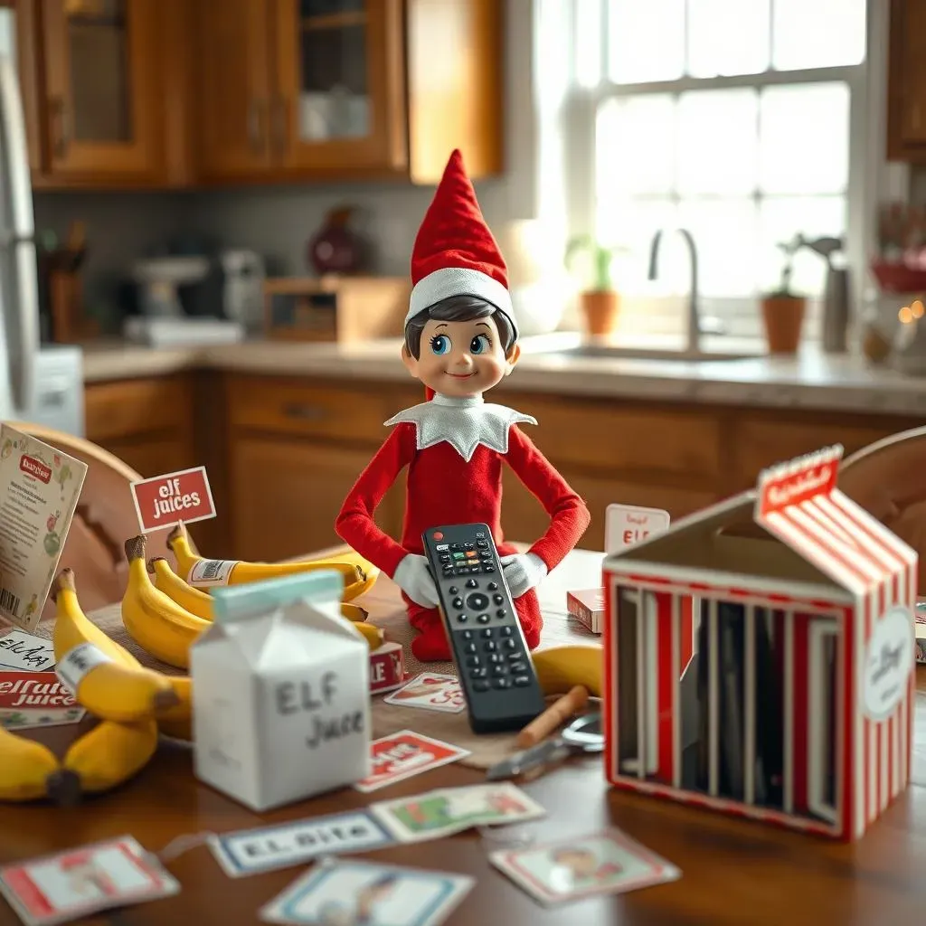 Easy Elf on the Shelf Pranks Using Printables