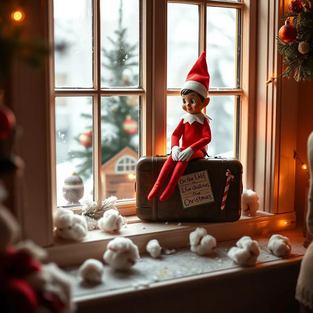 Easy Elf on the Shelf SendOff Ideas