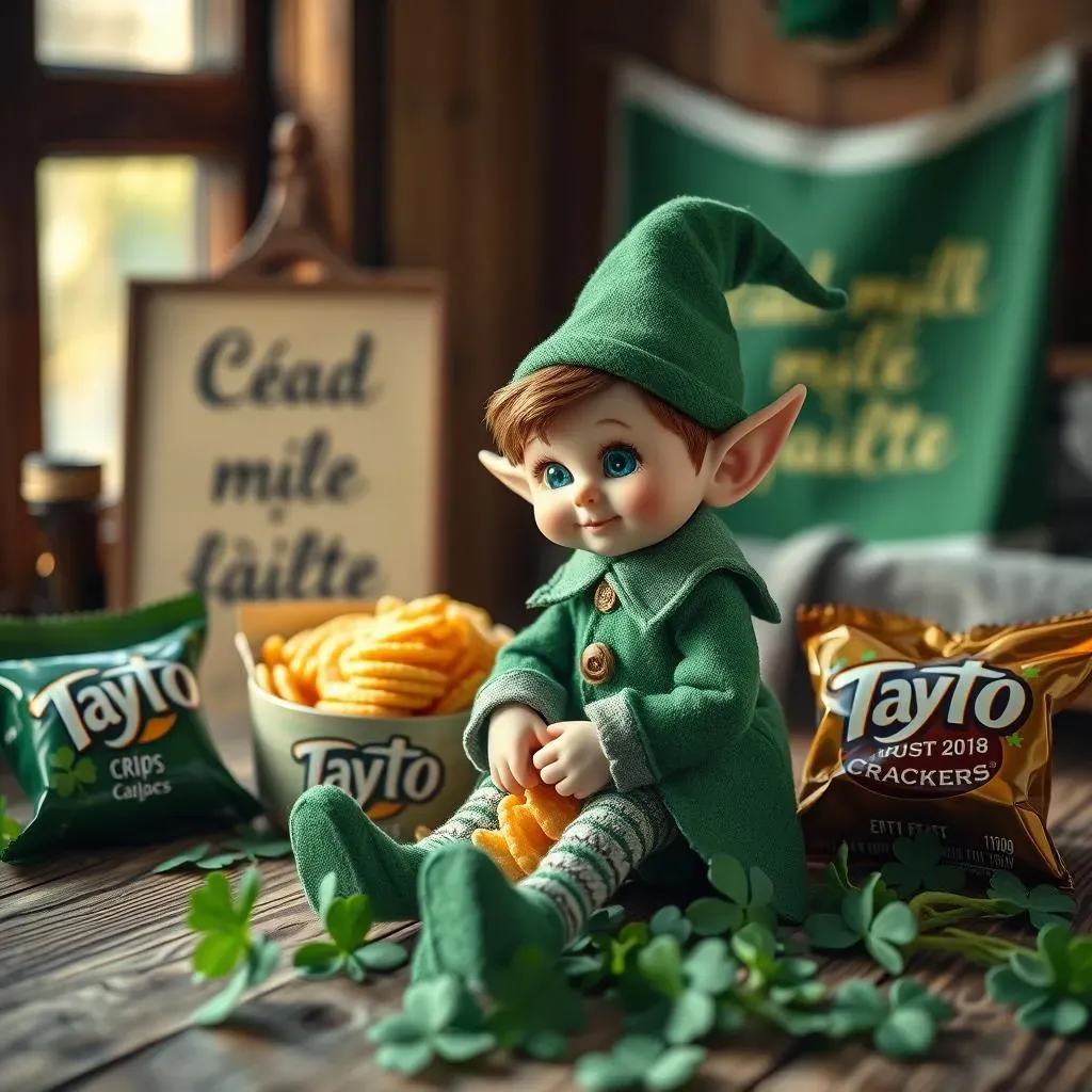 Easy Elf on the Shelf Setups: Ireland Inspired
