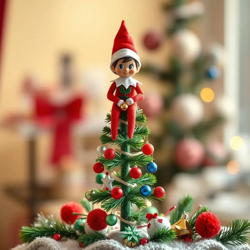 Easy & Fun Elf on the Shelf Christmas Tree Ideas