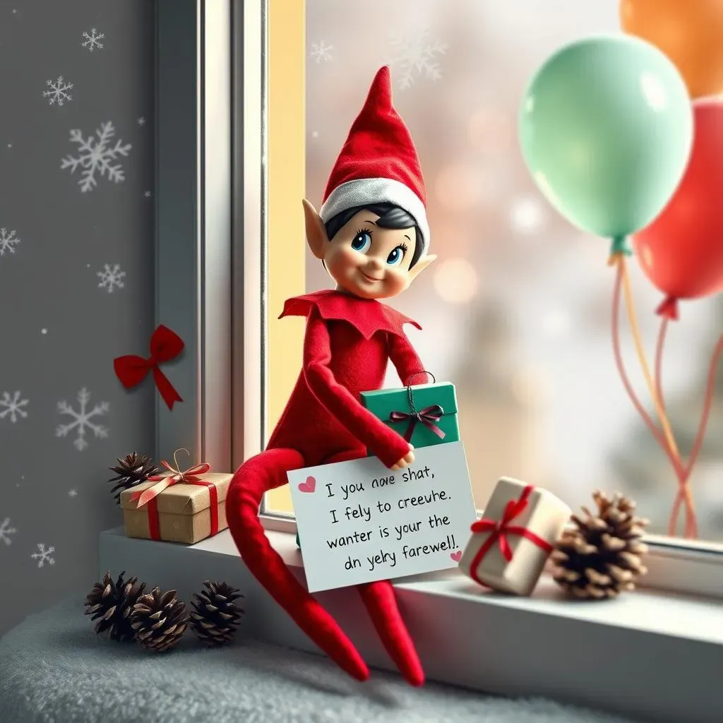 Easy & Fun Elf on the Shelf Goodbye Ideas:  Simple Farewell Activities for Busy Families