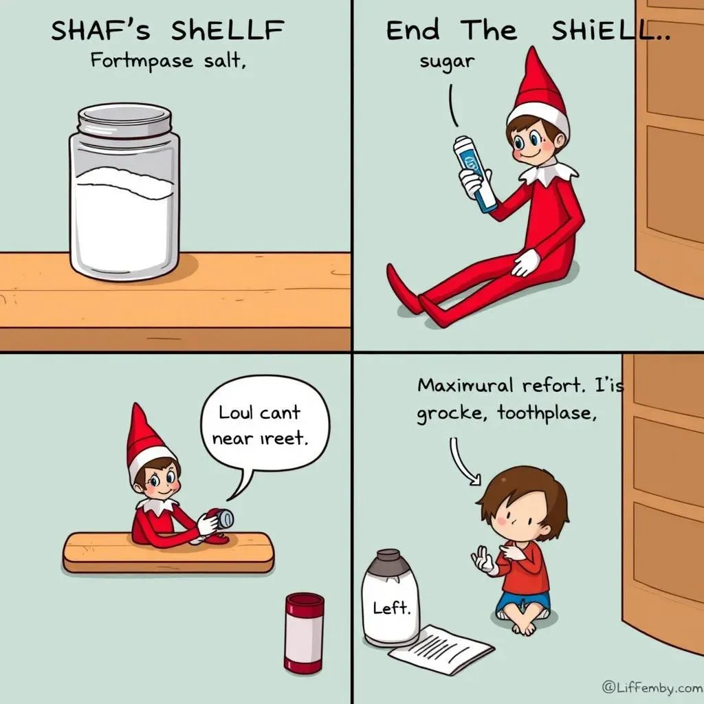 Easy & Funny Bad Elf on the Shelf Ideas for Maximum Laughs