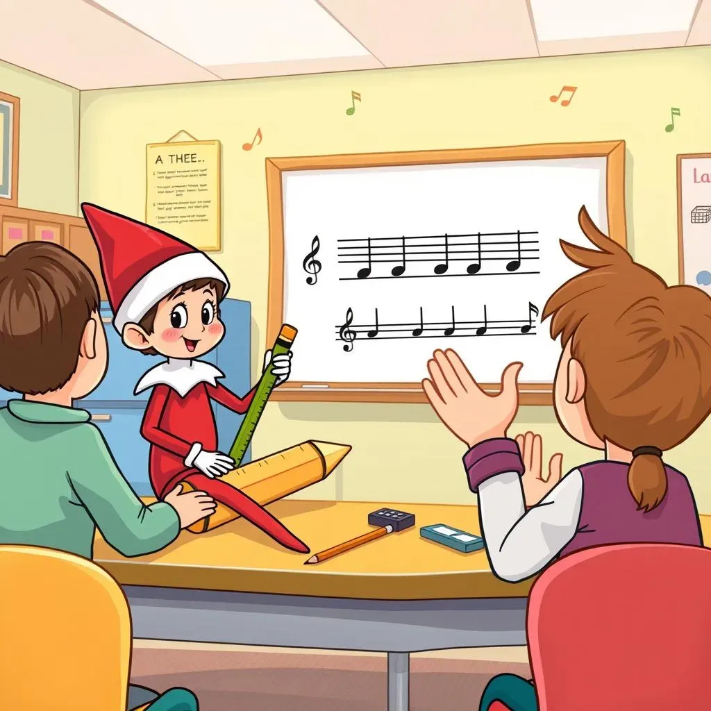 Easy Music Activities for Your Classroom Elf on the Shelf