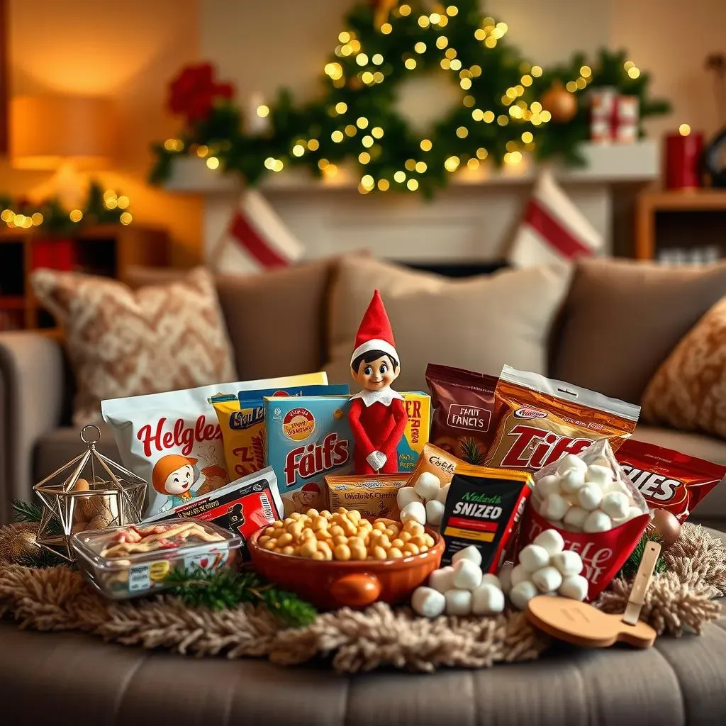 Easy Simple Elf On The Shelf Food Ideas