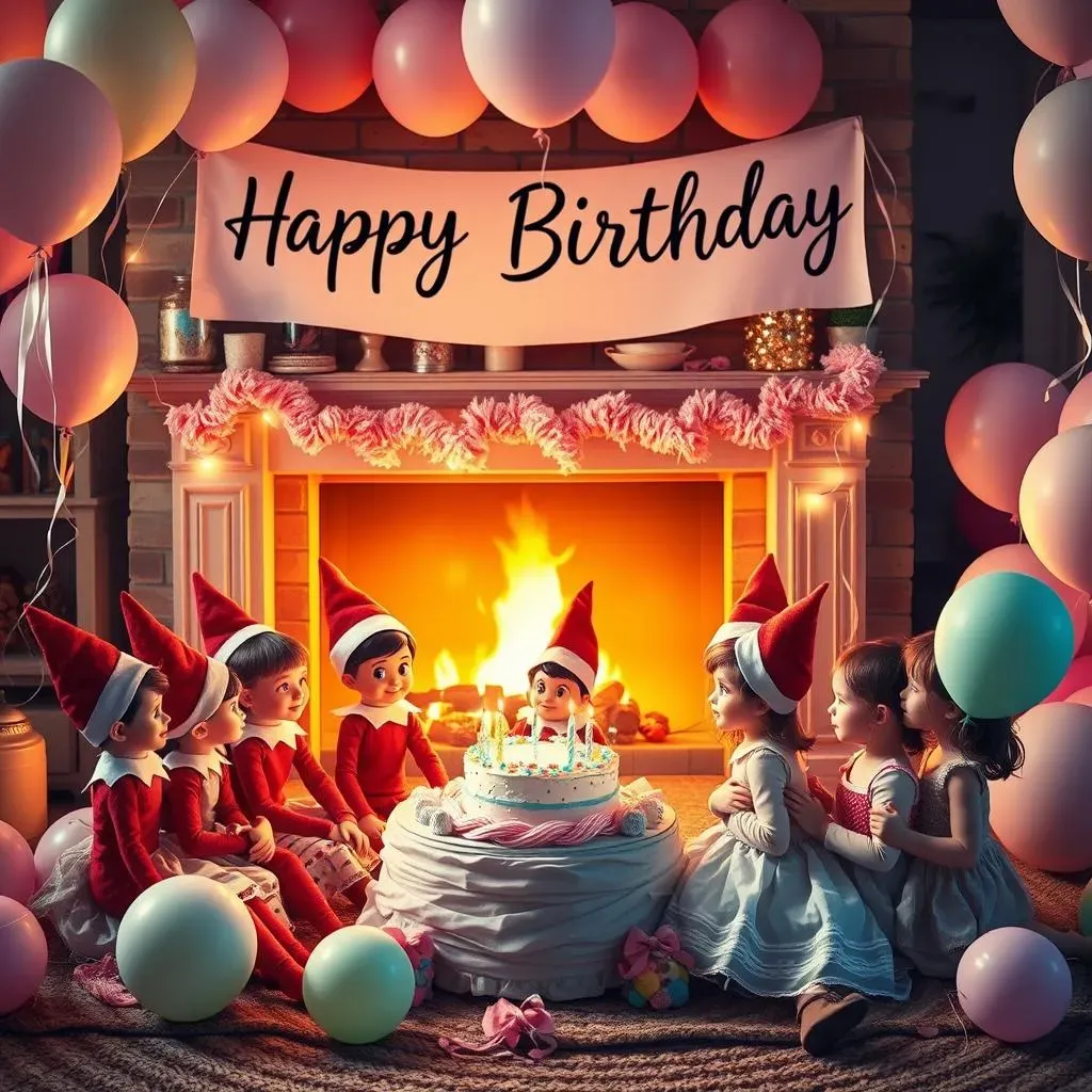 Amazing Elf On The Shelf Birthday Ideas with Themes