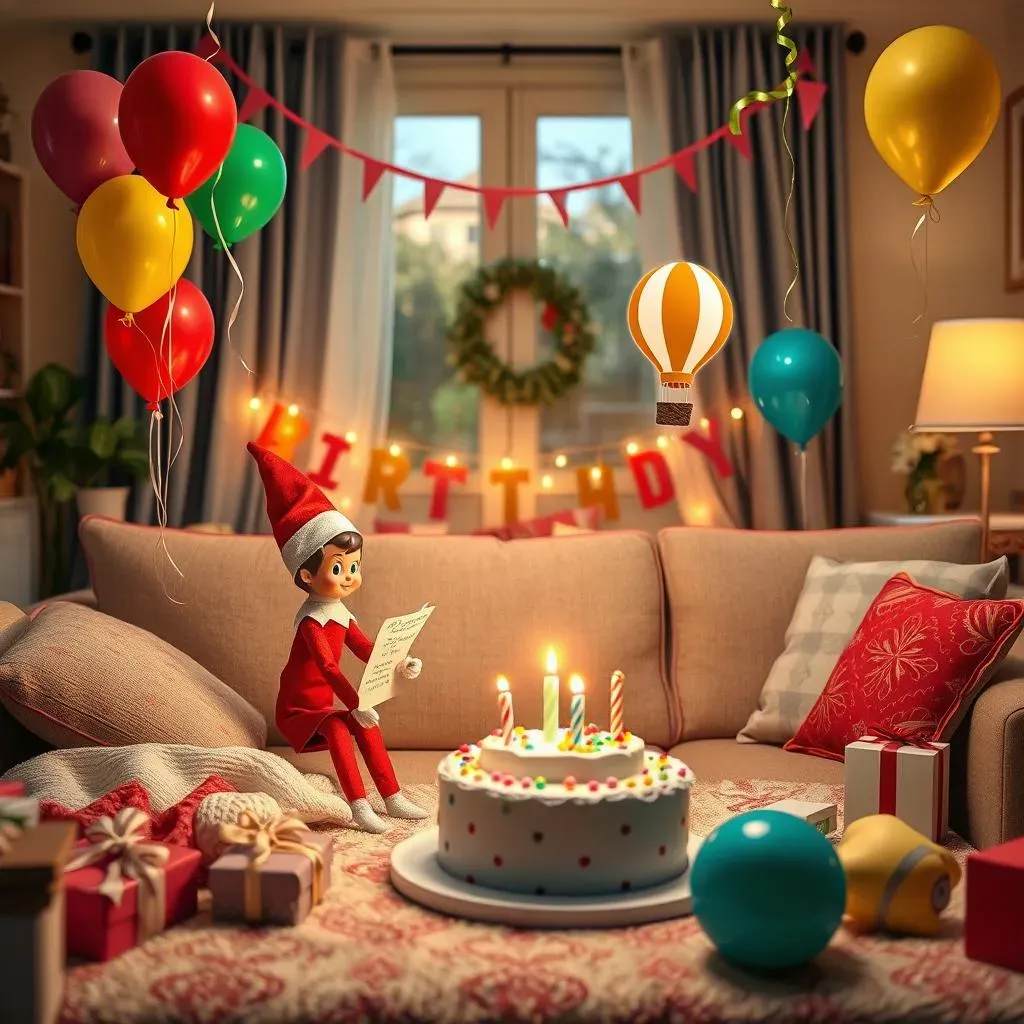 Elf On The Shelf Birthday Surprise Ideas