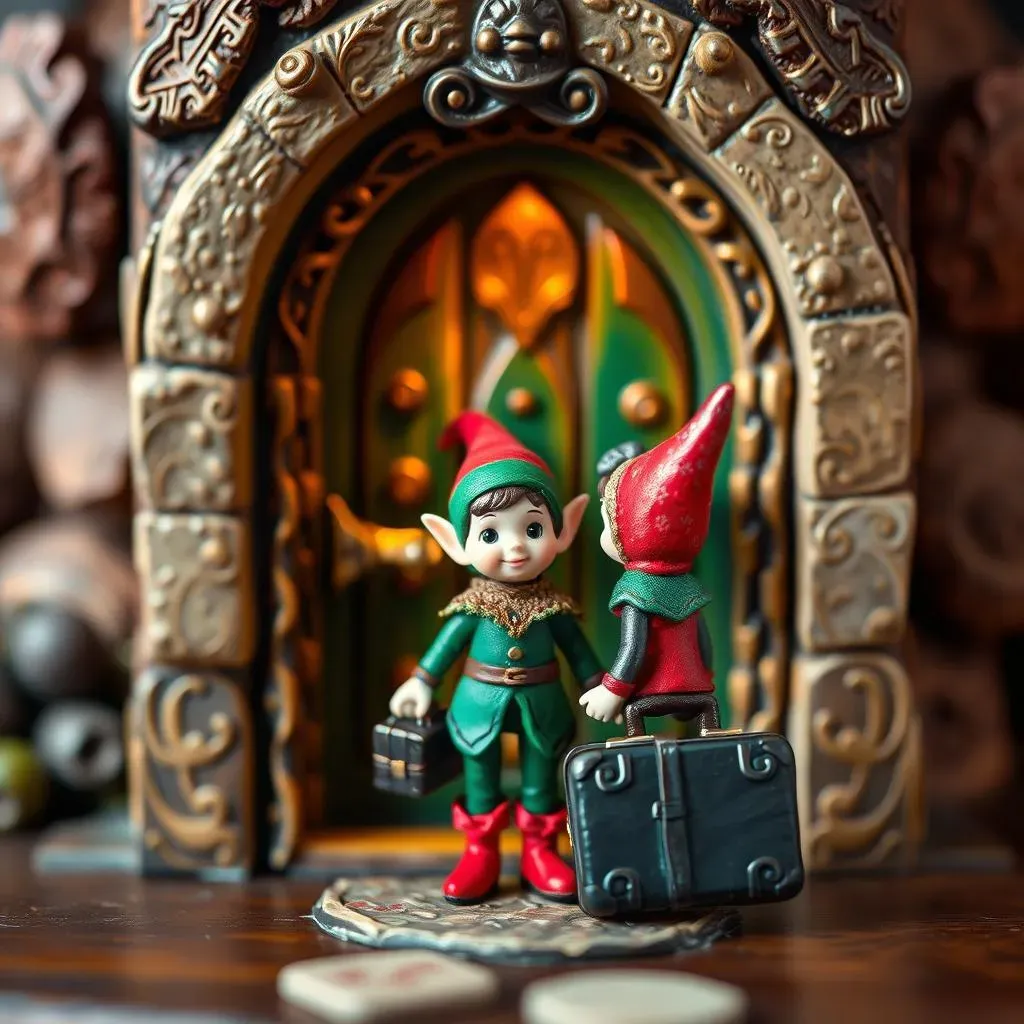 Amazing Elf On The Shelf Goodbye Ideas with Magic Doors