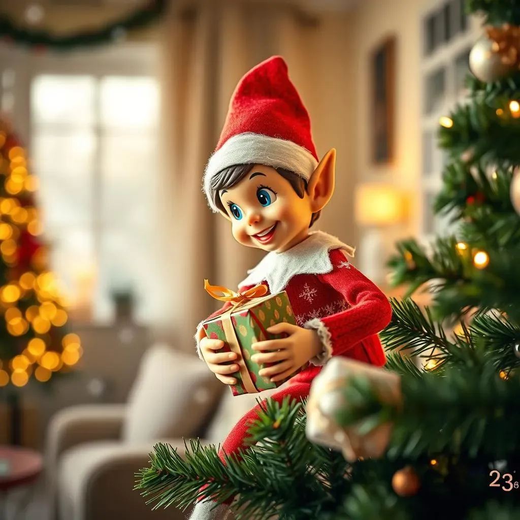 Fun Elf on the Shelf Ideas 23rd December