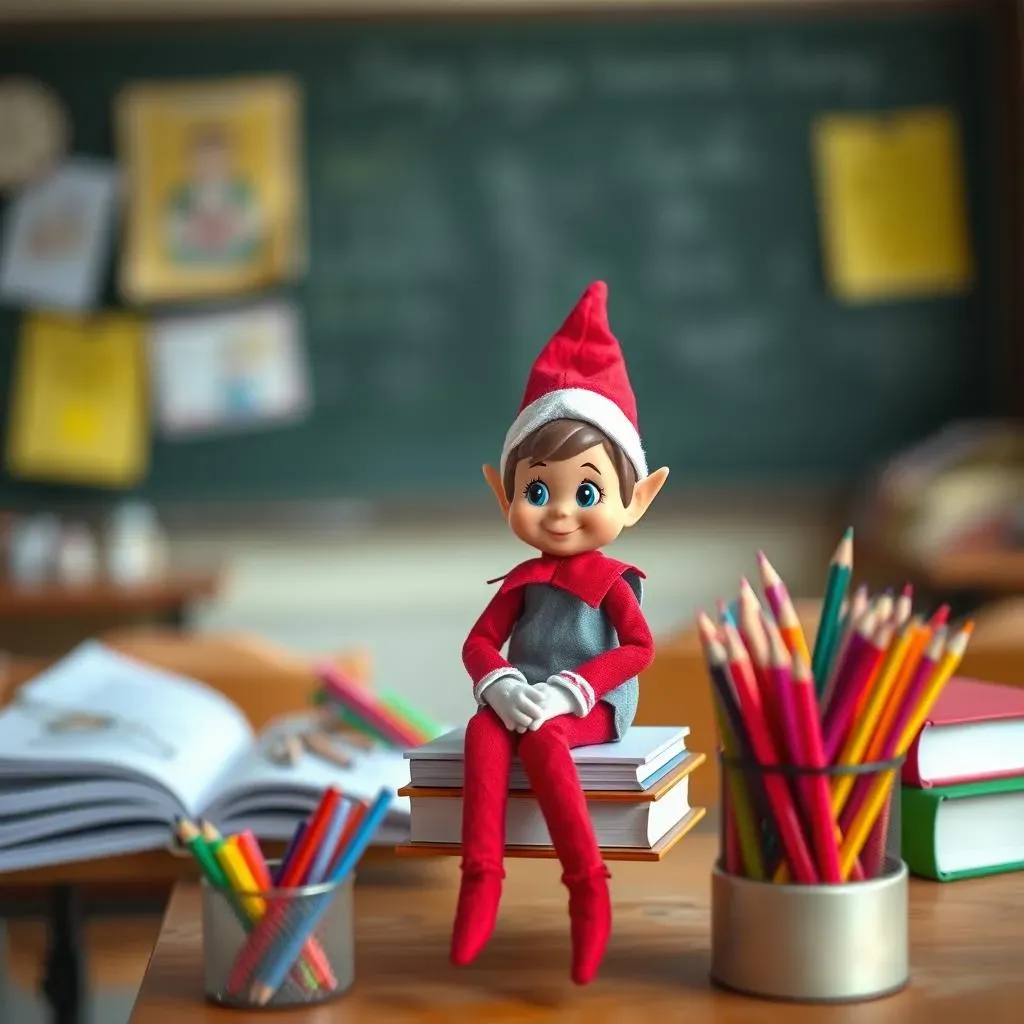 Amazing Elf on the Shelf Ideas at School for Holiday Fun