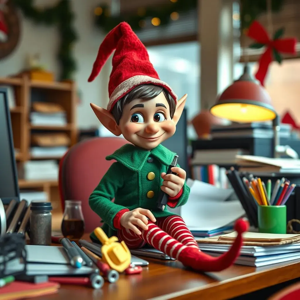 Amazing Elf on the Shelf Ideas at Work: Office Fun