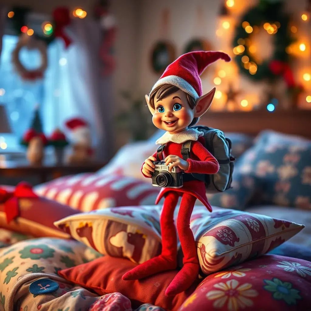 New Amazing Elf on the Shelf Ideas Bedroom: Fun for Kids