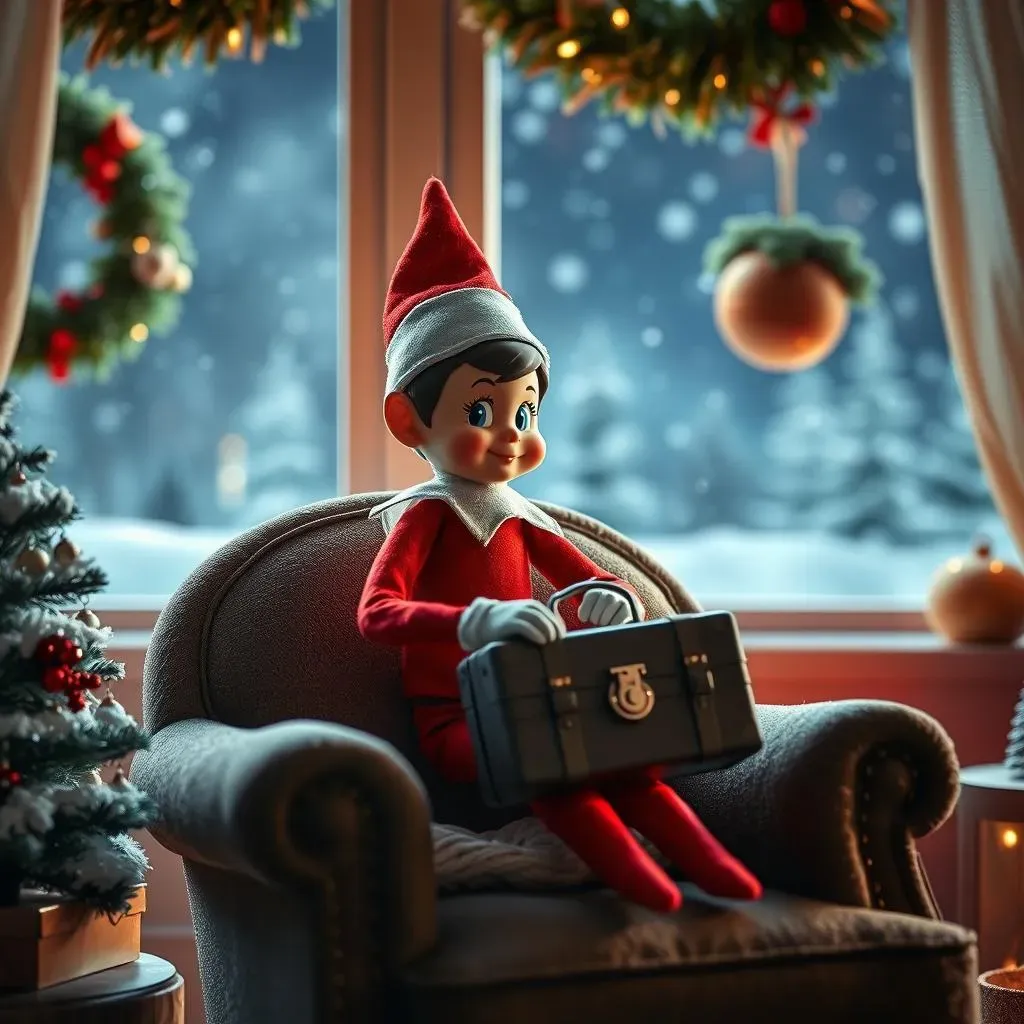 Amazing Elf on the Shelf Ideas Christmas Eve: Festive Farewells