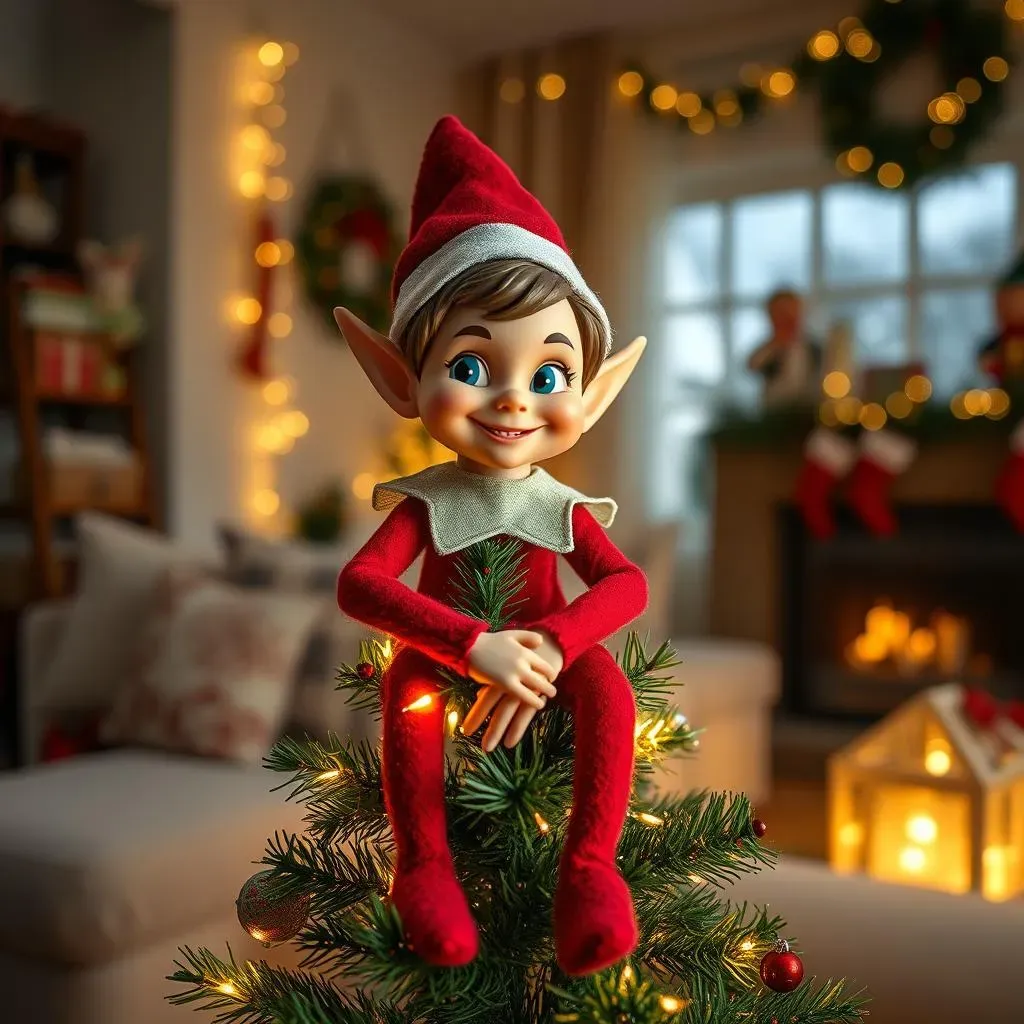 Amazing Elf On The Shelf Ideas Day 1: Make it Grand!