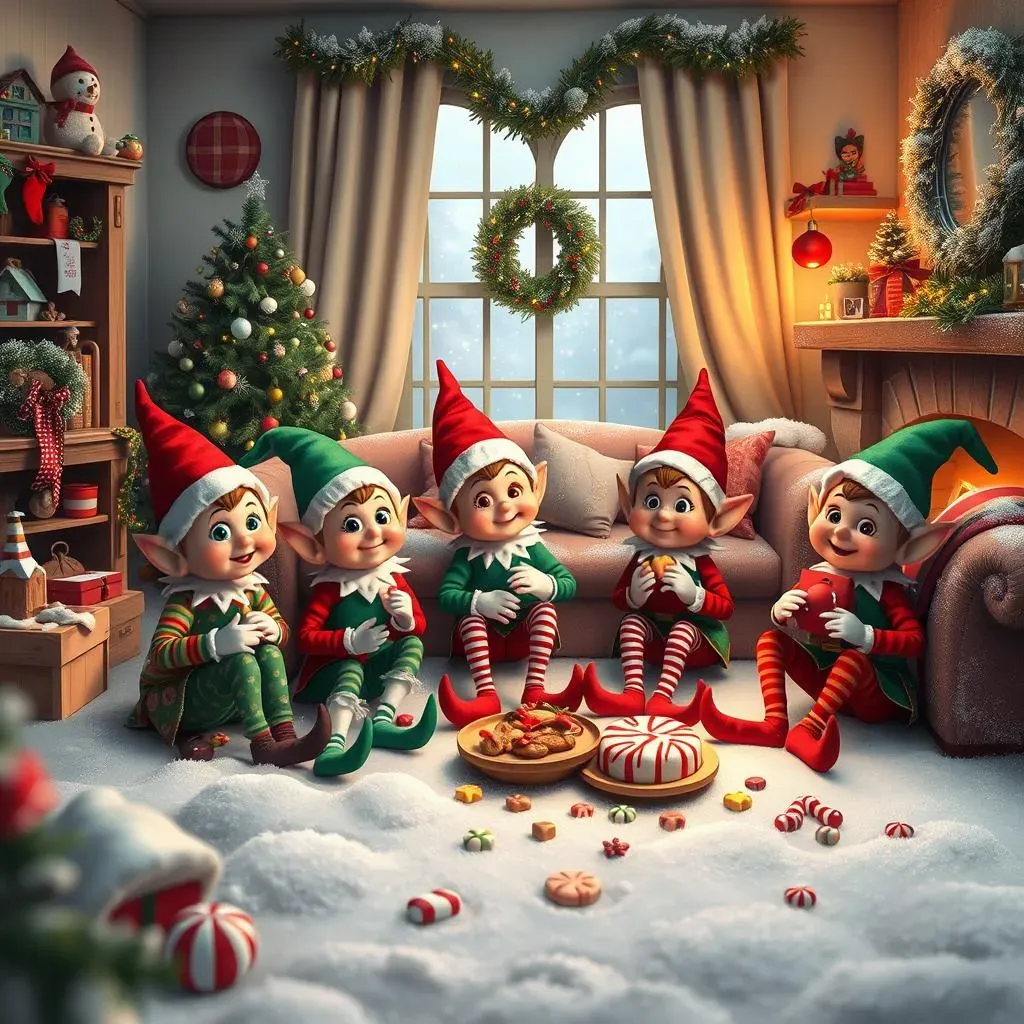 Amazing Elf on the Shelf Ideas for 5 Elves