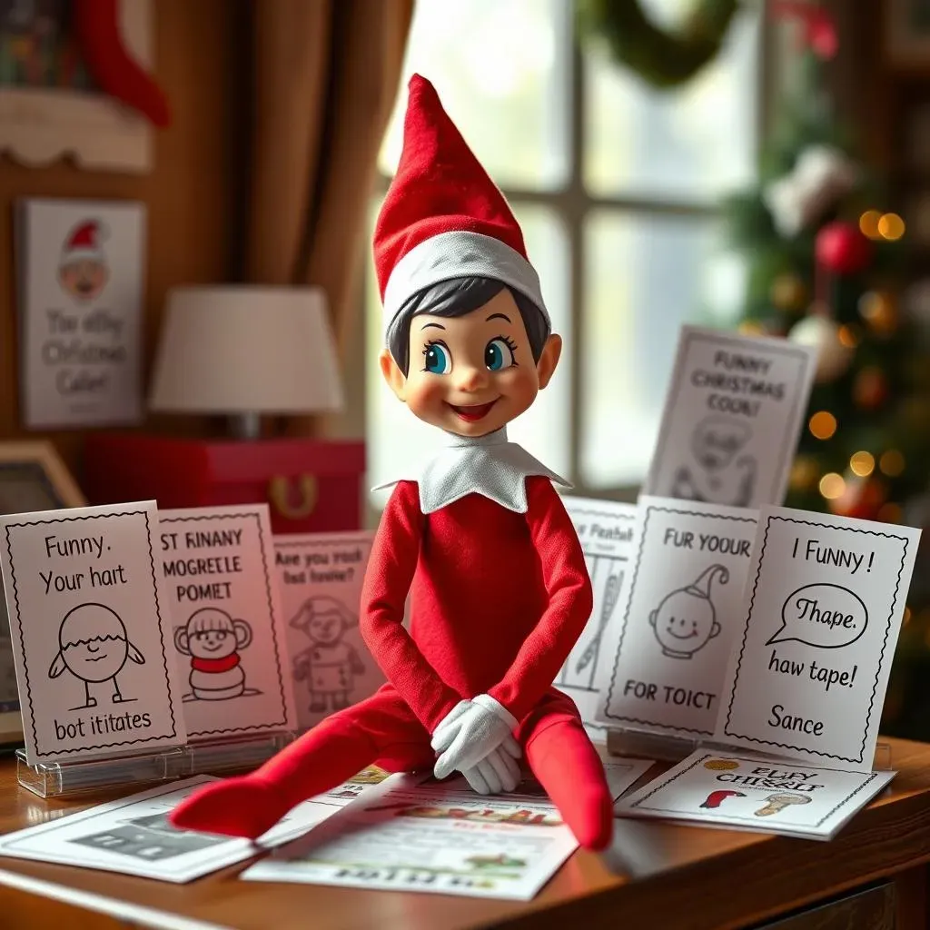 Amazing Elf on the Shelf Ideas Funny Printables: Get 12 Free