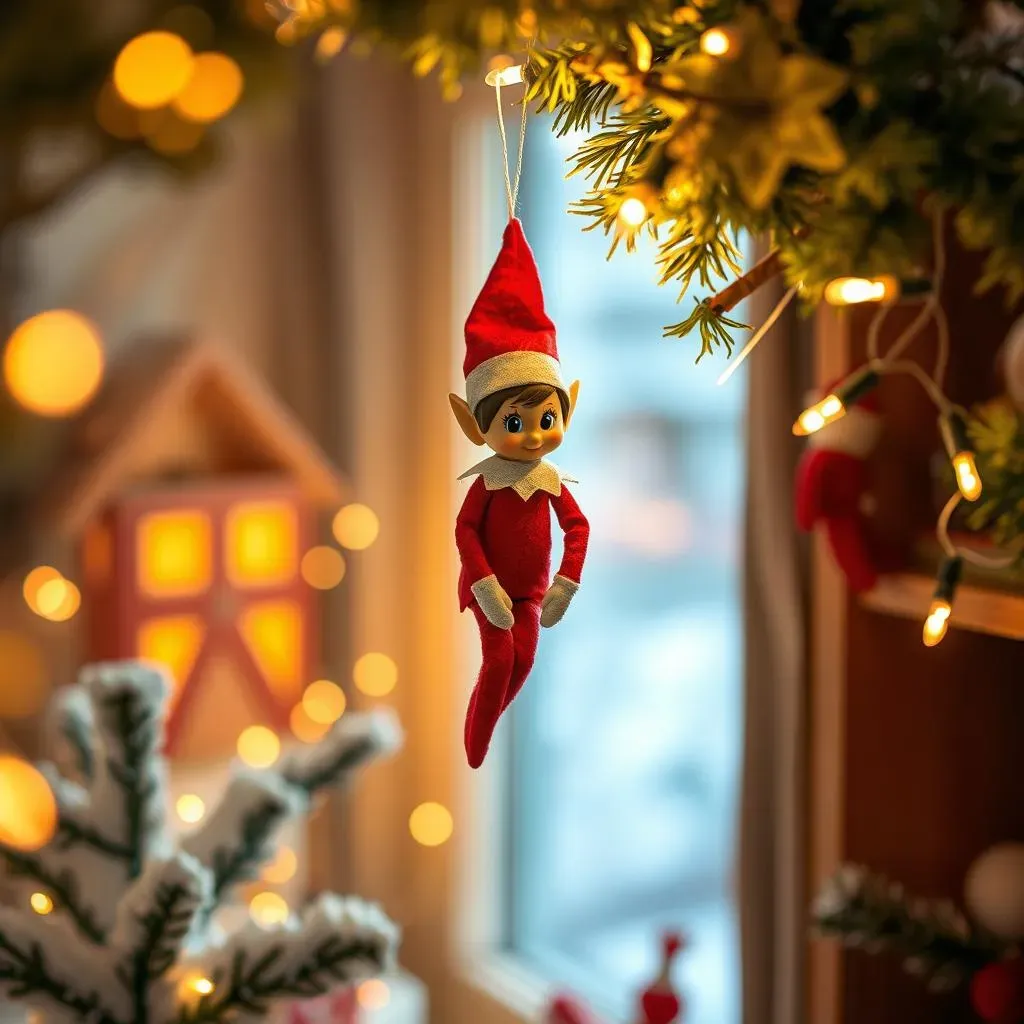 Amazing Elf On The Shelf Ideas Hanging To Surprise Kids