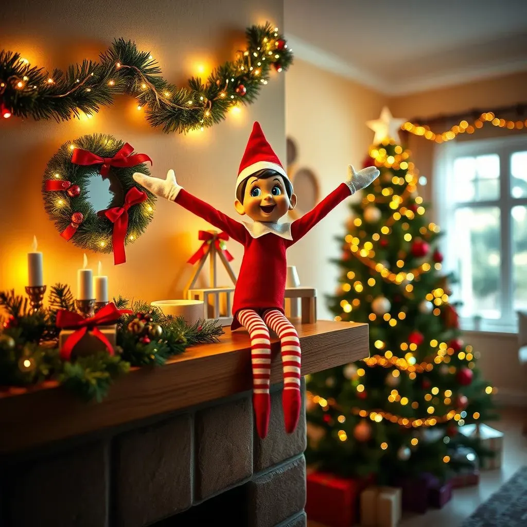 Amazing Elf on the Shelf I'm Back Ideas For Christmas