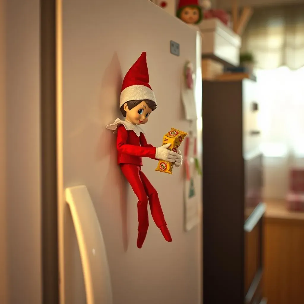 Elf on the Shelf Pranks with Household Items