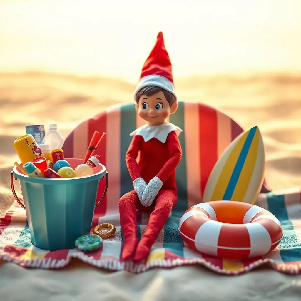 Elf On The Shelf Summer Birthday Gifts and Treats