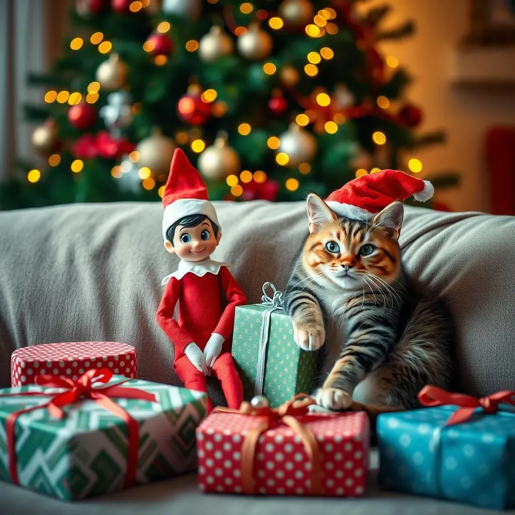 Elf on the Shelf with Pets:  Photo Ops & Festive Fun