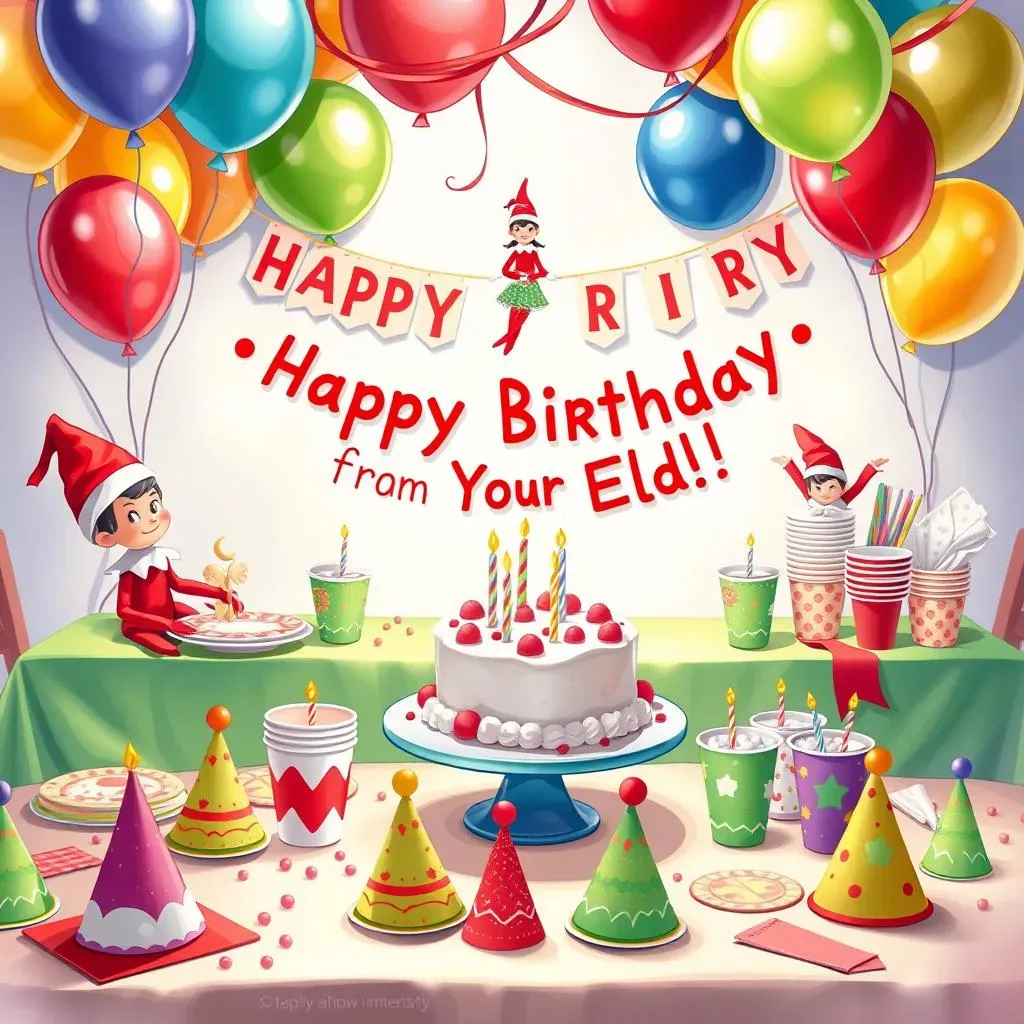 Essential Elf on the Shelf Birthday Party Supplies and Themes