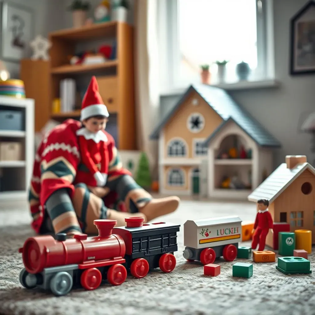 Fun Elf on the Shelf Ideas Incorporating Toys for 3 Year Olds