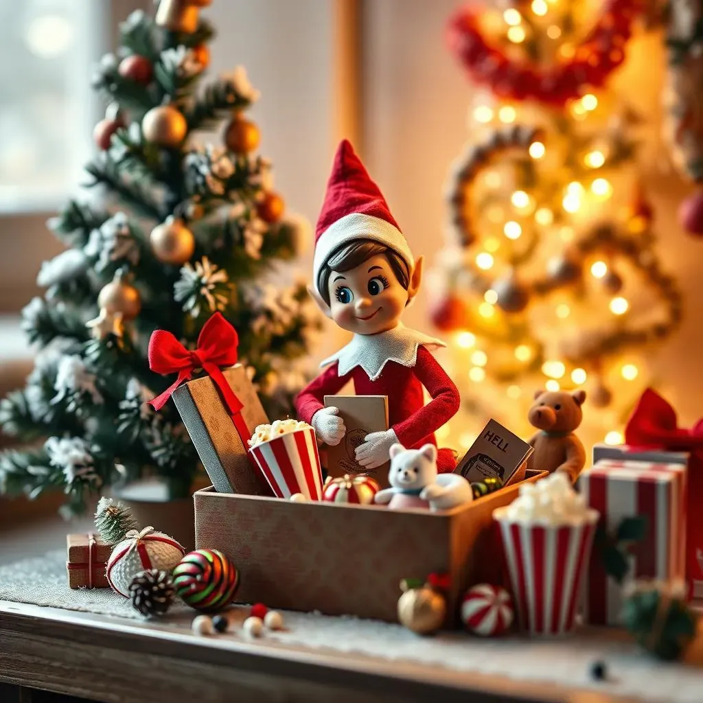 Fun Elf on the Shelf Ideas: The Night Before Christmas Eve Gift