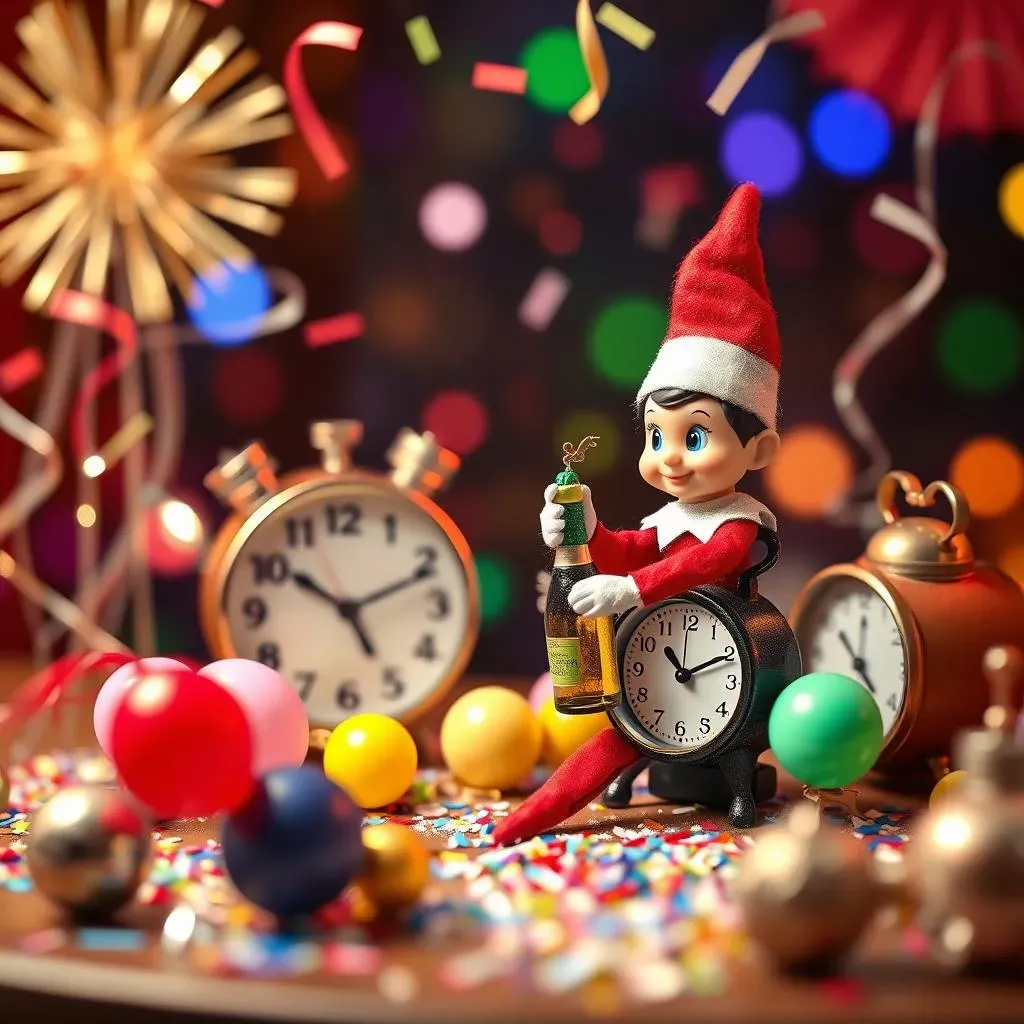 Fun & Festive Elf on the Shelf Goodbye Ideas for New Year's Eve