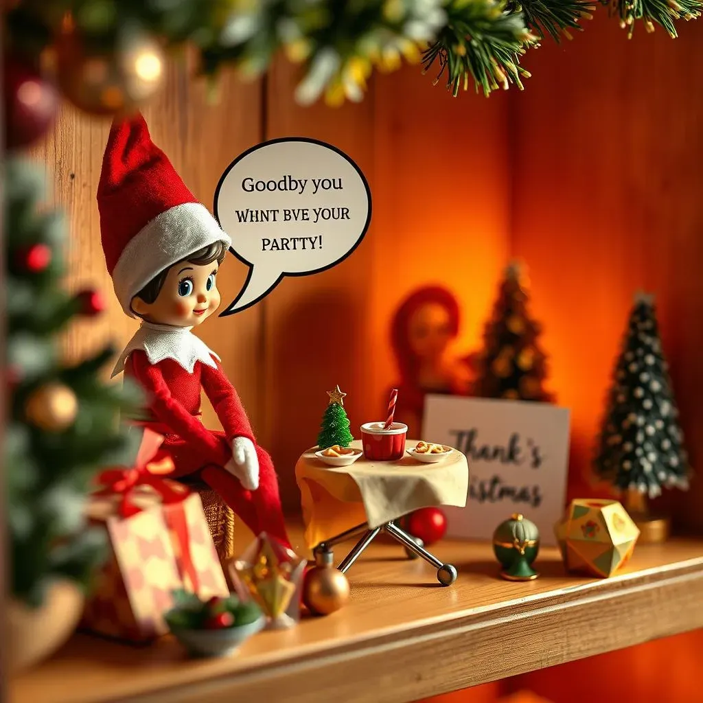 Fun & Festive Elf on the Shelf Goodbye Ideas with Keepsakes