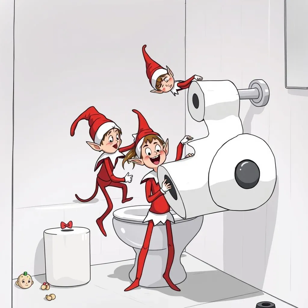 Funny 3 Elf on the Shelf Ideas for a Trio