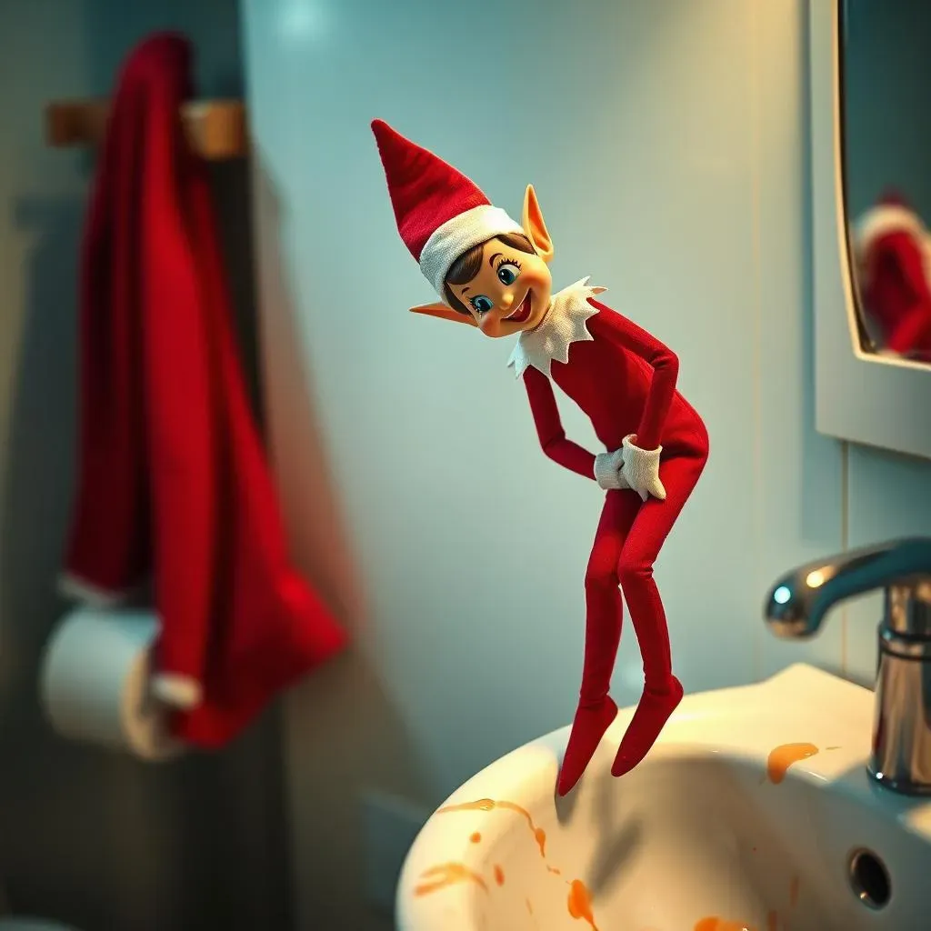 Funny Elf on the Shelf Antics Just Before Christmas