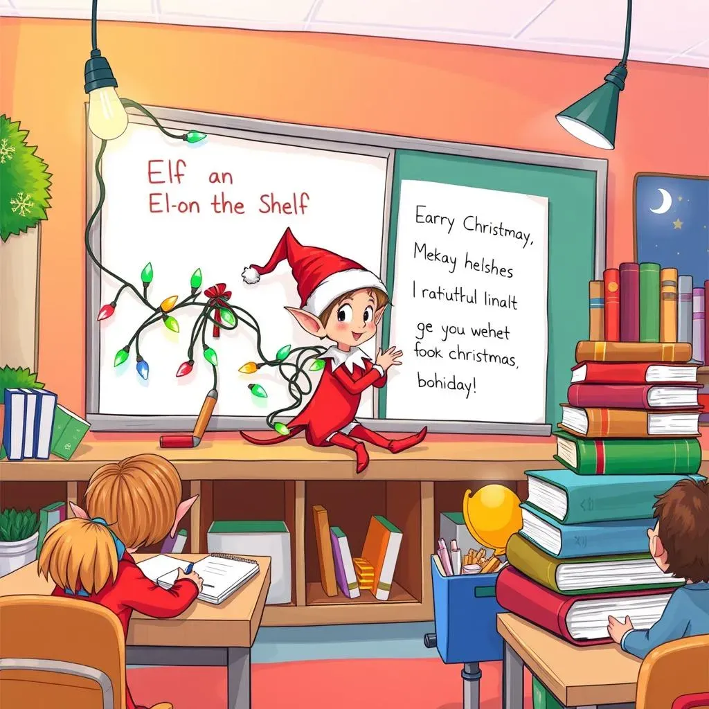 Funny Elf on the Shelf Ideas for Classroom: 20+ Hilarious Ways