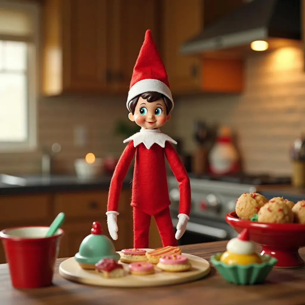 15 Super Funny Elf On The Shelf Kitchen Ideas For You