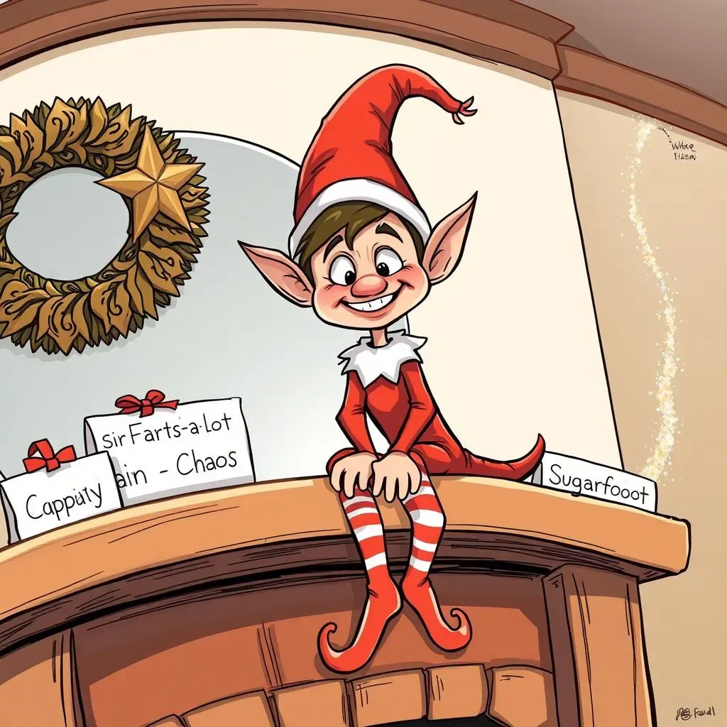 Funny Elf on the Shelf Name Ideas for Giggles