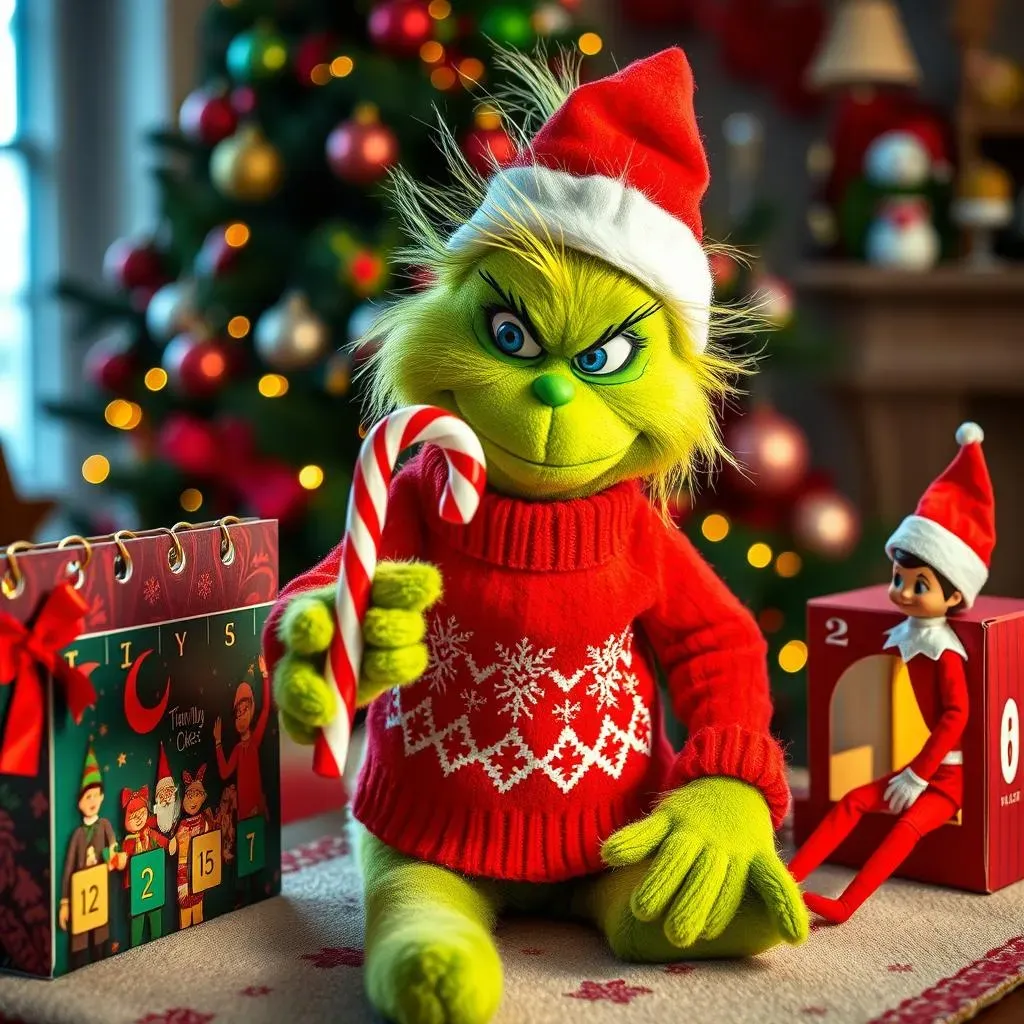 Funny Grinch Elf on the Shelf Ideas: Mischief and Merriment