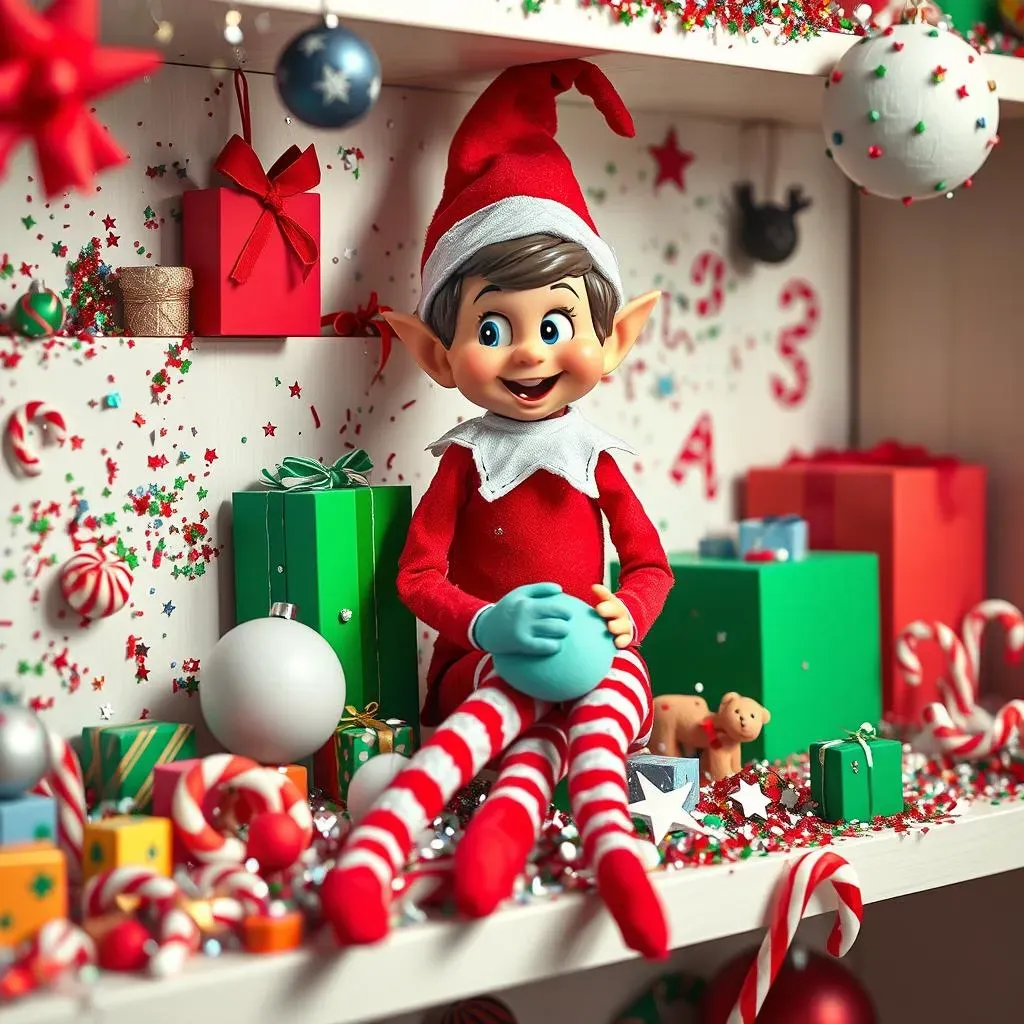 Amazing Funny Messy Elf on the Shelf Ideas