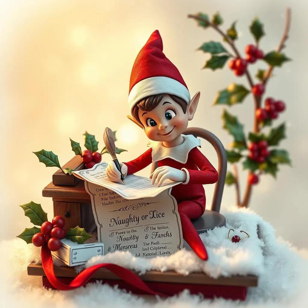 Grab Your Free Printable Elf on the Shelf Naughty or Nice List Now!