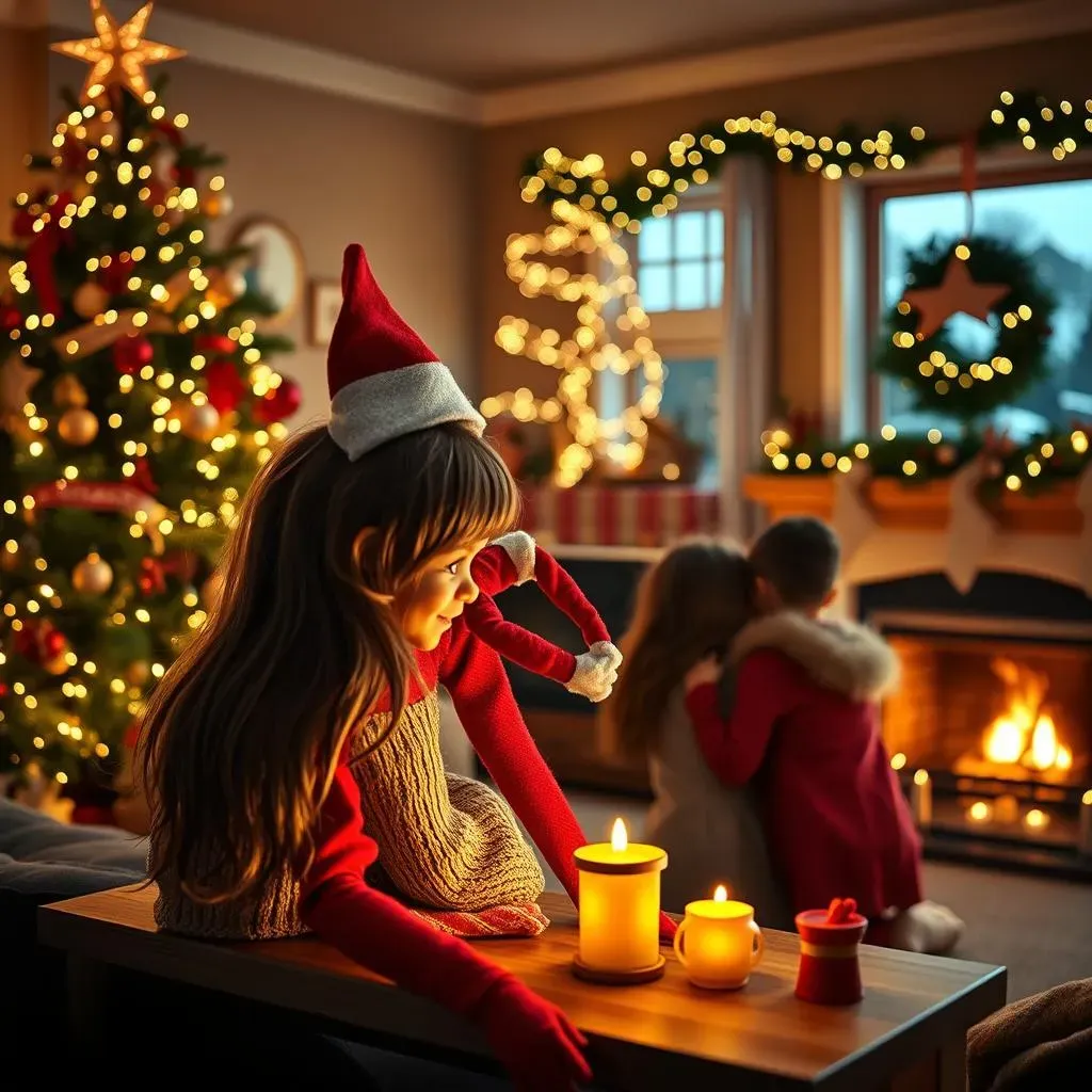 Heartwarming Goodbyes: Emotional Christmas Eve Elf on the Shelf Ideas