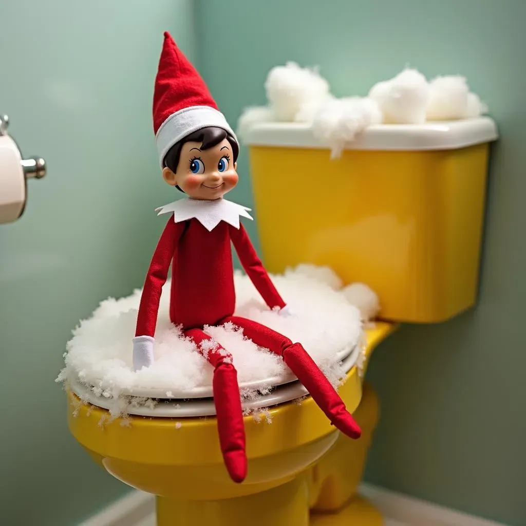 Hilarious and Naughty Elf on the Shelf Pranks Around the House