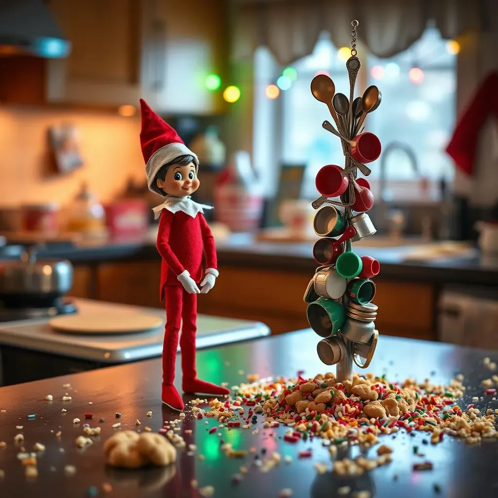 Hilarious Elf Mischief with Household Items