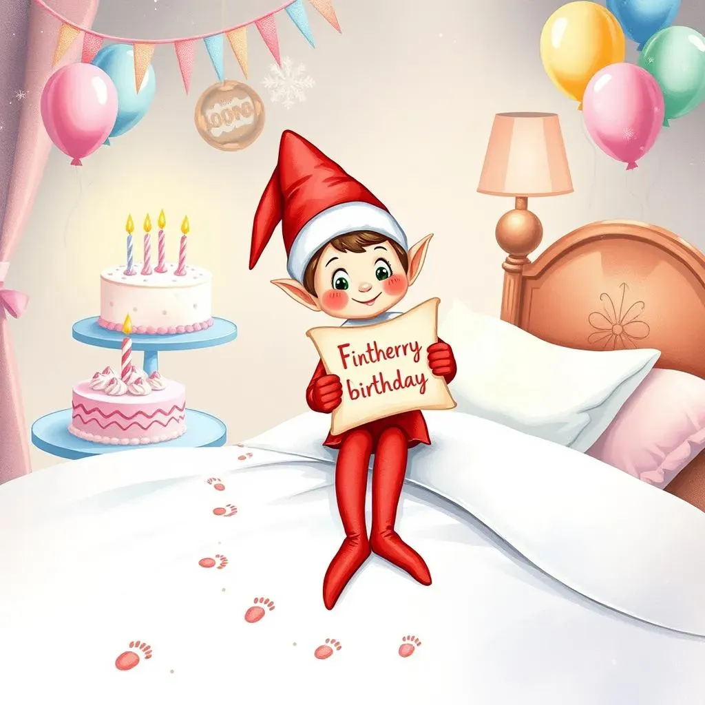 Incorporating the Elf into Birthday Traditions: Unique Elf On The Shelf Birthday Ideas