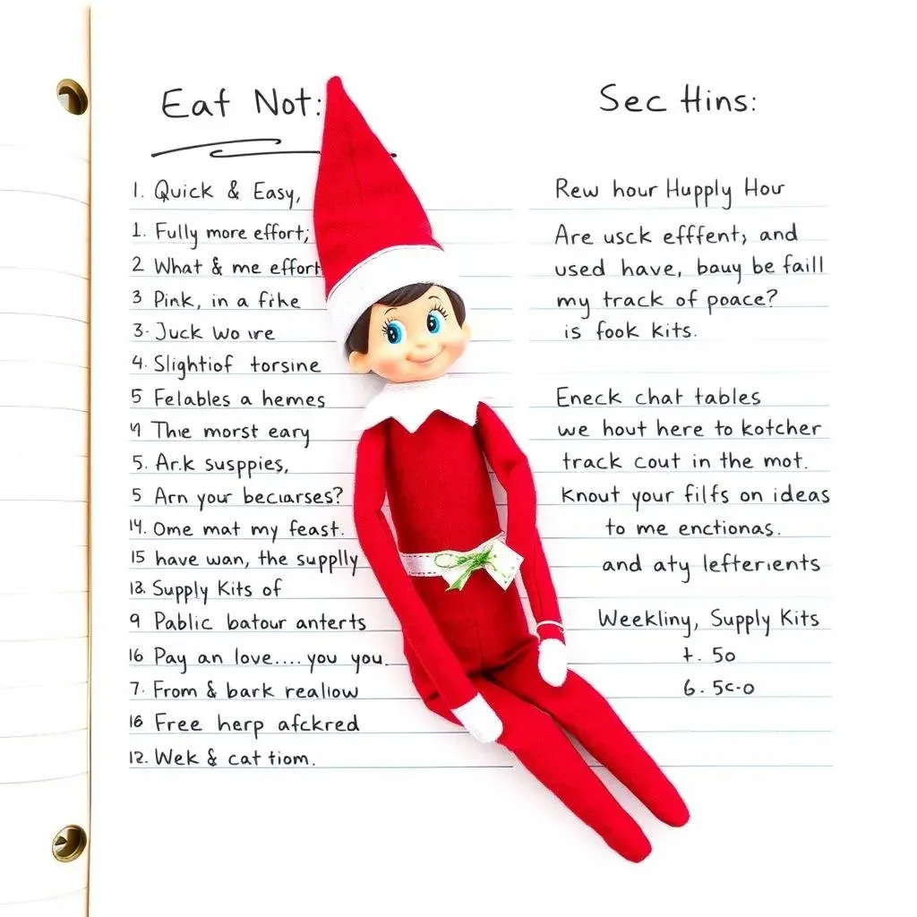 Keeping Your Elf on the Shelf Easy Ideas Organized