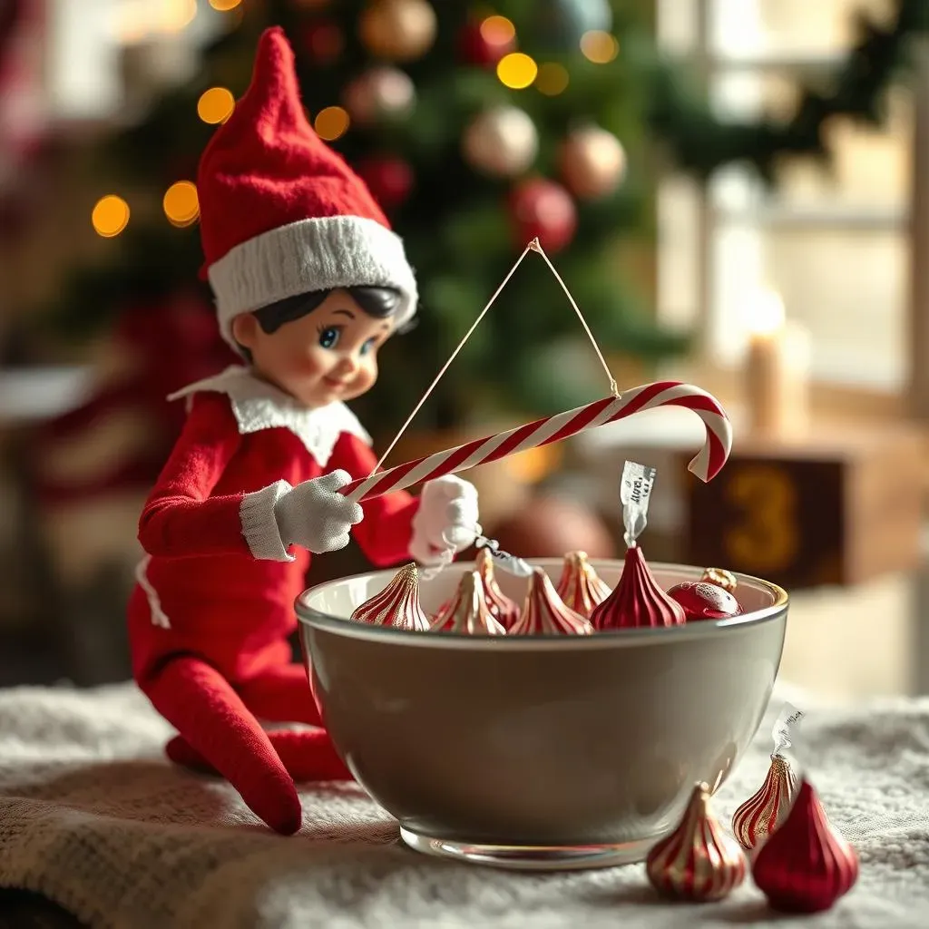 Kisstastic Creations: Fun Scenes with Elf and Hershey's Kisses