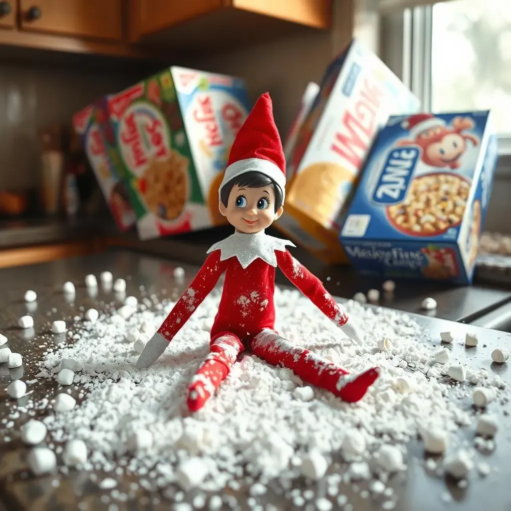 Kitchen Calamity: Naughty Elf on the Shelf Ideas Unleashed