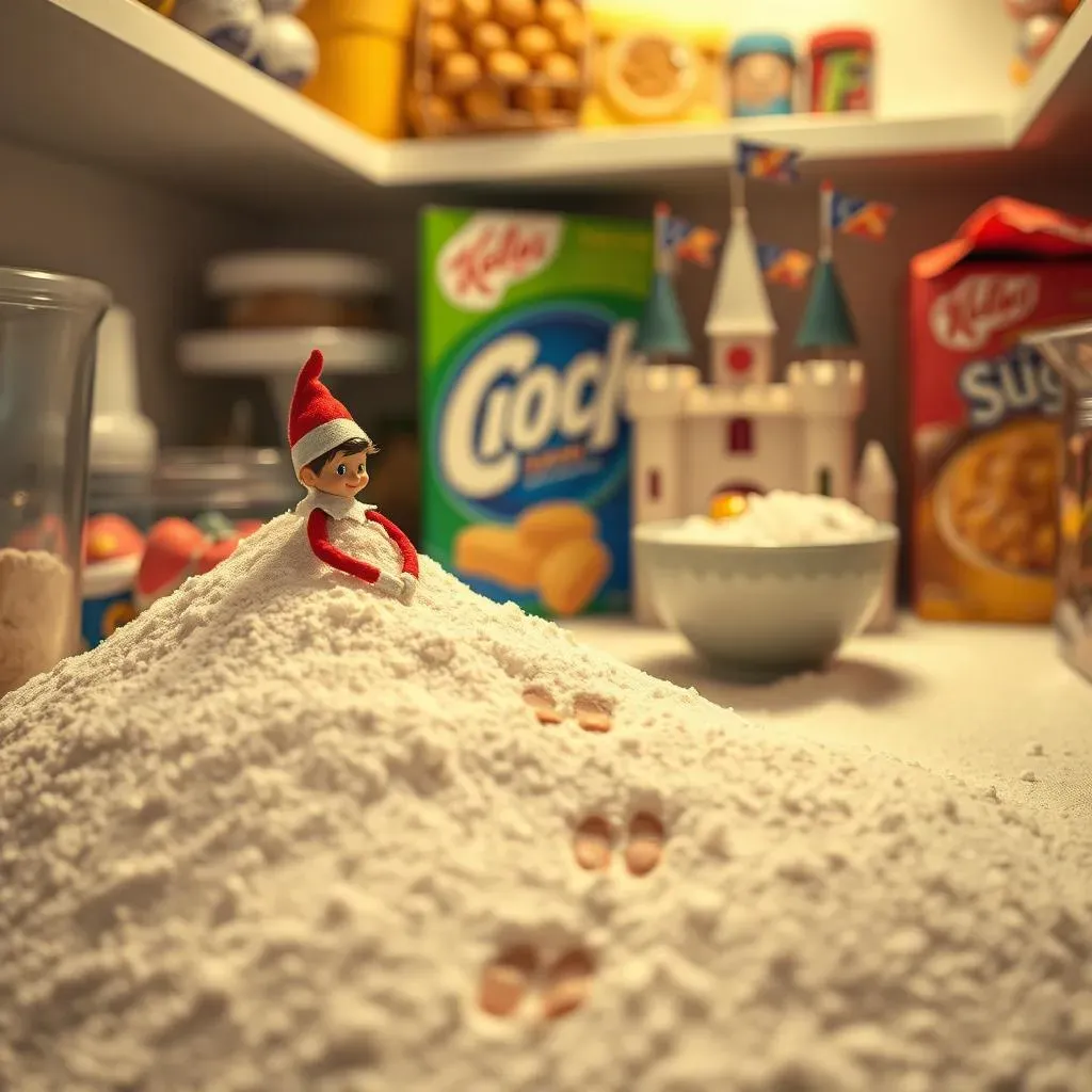 Kitchen Capers: Elf Mischief in the Pantry