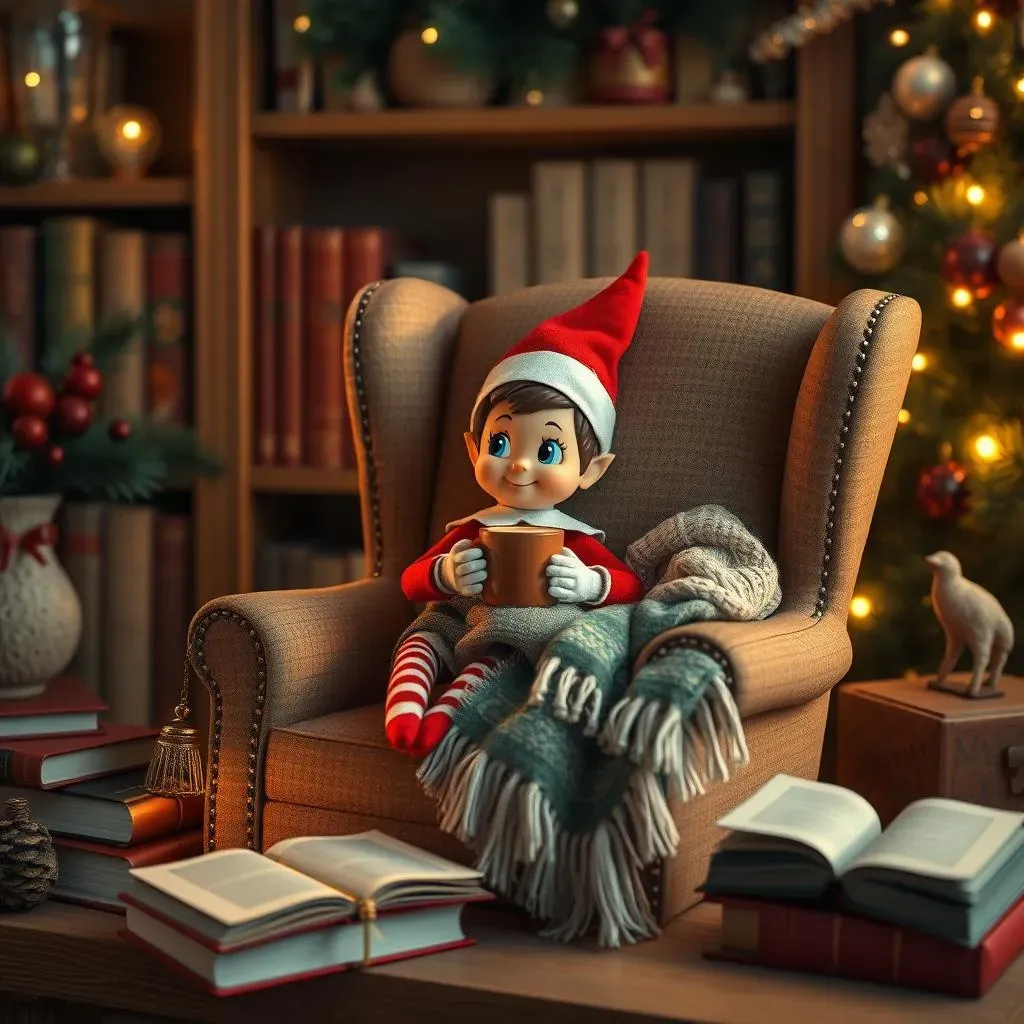 LastMinute Christmas Eve Elf on the Shelf Ideas: Simple Setups