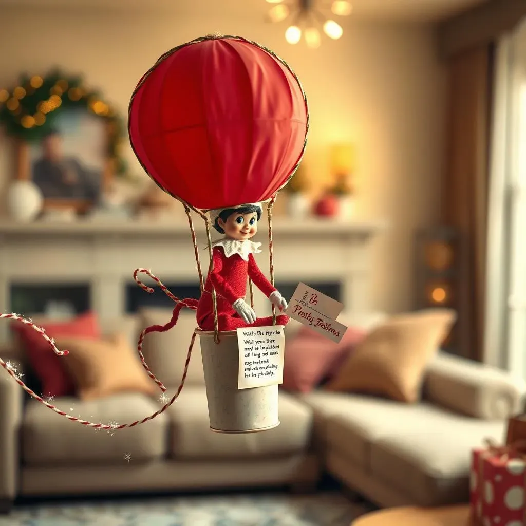 Magical Christmas Eve Departures: Elf on the Shelf Ideas