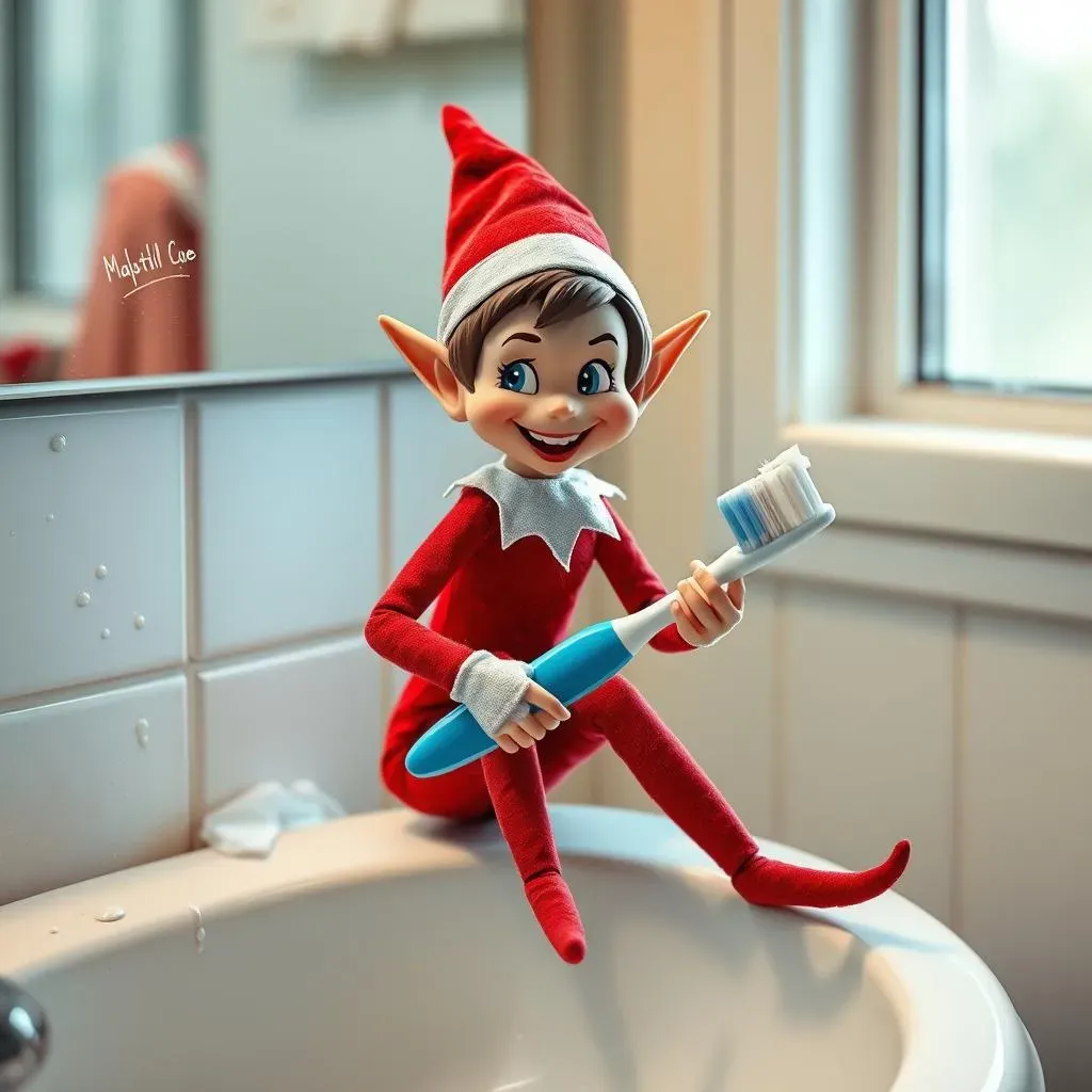 Making Brushing Fun with Your Elf on the Shelf